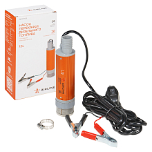 Насос перекачки диз. топлива погружной 12В, 38мм, 20л/мин, внешний фильтр