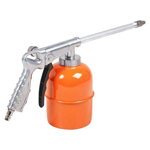 Пистолет моечный/мовильный металл. PRO бачок 900мл. с регулятором давления
