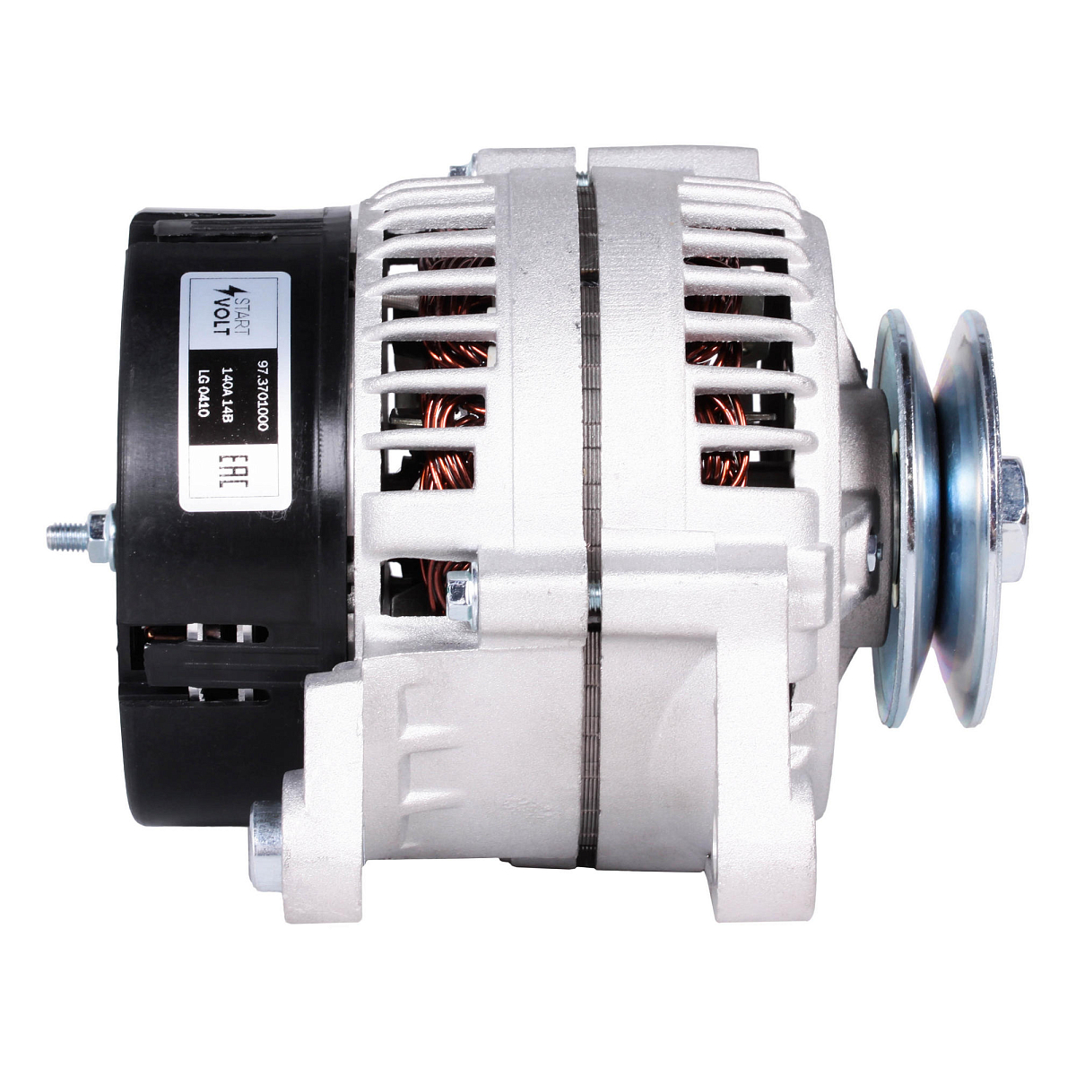 Генератор для автомобилей ЗАЗ Sens (02-)/1102 (клиновой шкив) 140A