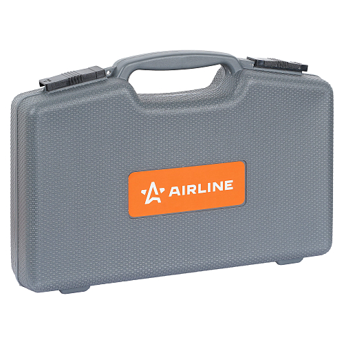 Трещотка пневматическая 1/2" 61Нм с головками 13пр. (9-19мм) кейс