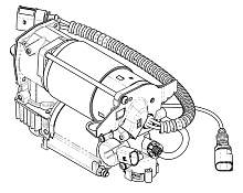 Компрессор пневмоподвески для а/м Audi A6 (97-) 1.9d/2.5d/2.7d/1.8T/2.4i/2.7T/3.0T/4.2i