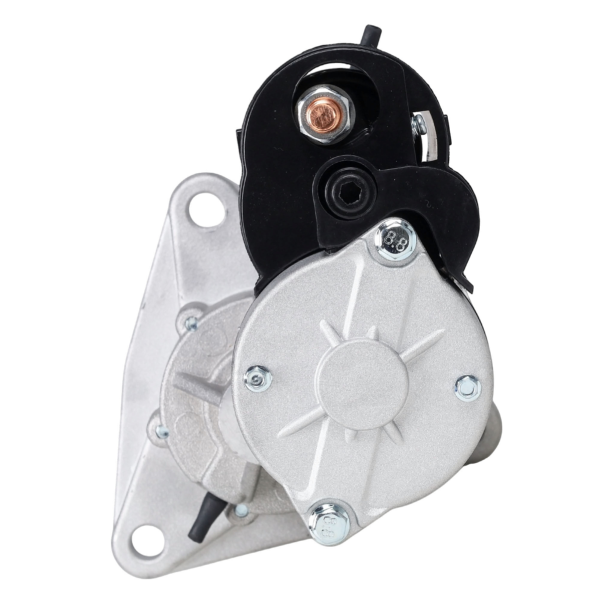 Стартер для спецтехники МТЗ-80/82 взамен ПД-10 (с пластиной) 12В 2,8кВт