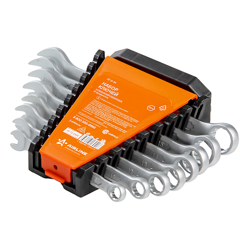 Набор ключей комбинированных PRO 8пр. (8-17мм) холдер