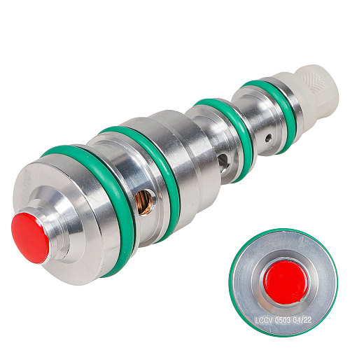 Клапан регулирующий компрессора кондиционера для а/м Lacetti (04-) (тип Delphi красный)