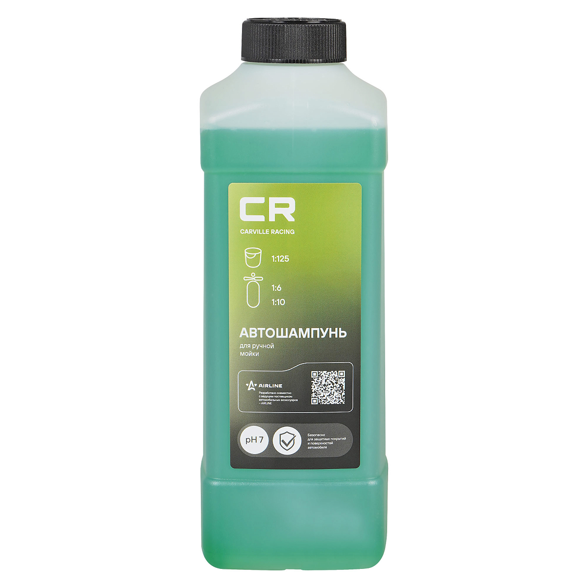Автошампунь для ручной мойки, 1л