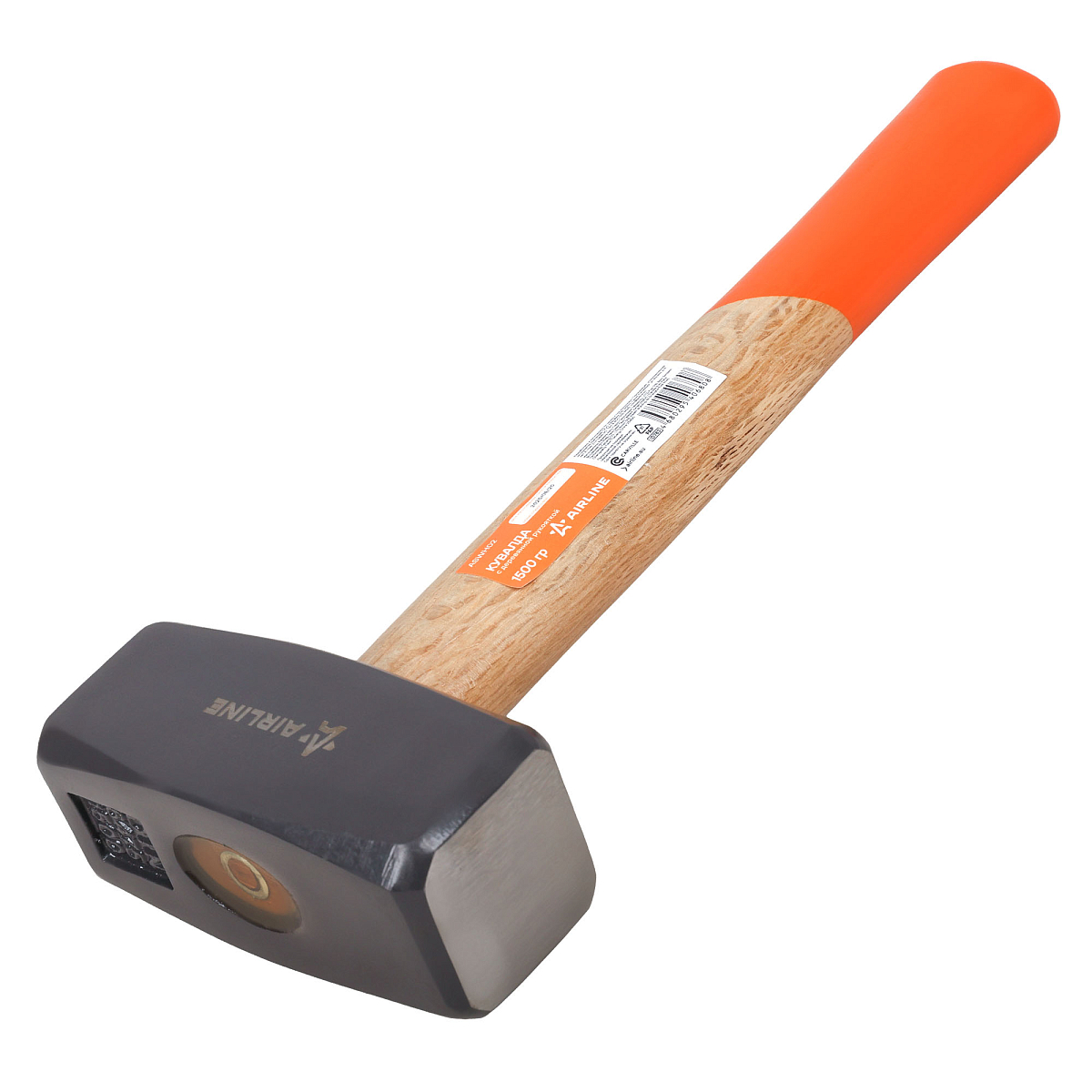 Кувалда с деревянной рукояткой 1500гр