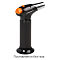 Горелка газовая, портативная с баллоном, пьезоподжиг, сопло D23мм
