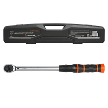 Ключ динамометрический 1/2" 40-210Нм PRO, шкала в окошке, кейс