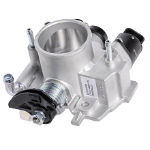 Заслонка дроссельная в сборе c РХХ/ДПДЗ для автомобилей Лада 2110/2115/1118/2170 увеличенный диаметр D52мм