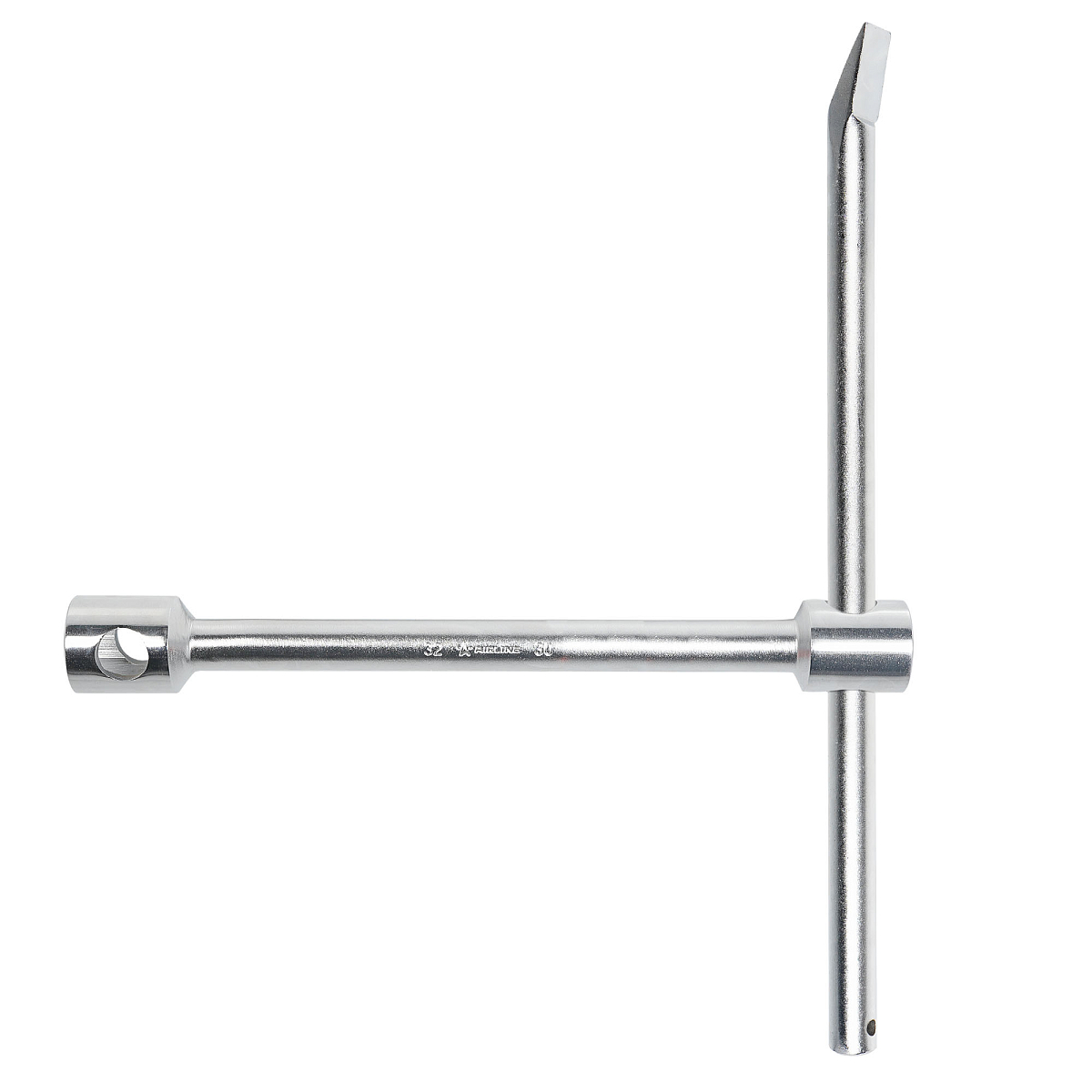 Ключ баллонный торцевой кованый 32*30*400мм с воротком