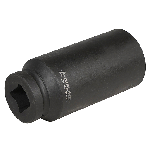 Головка ударная торцевая 1"DR шестигранная 50мм, L=160мм