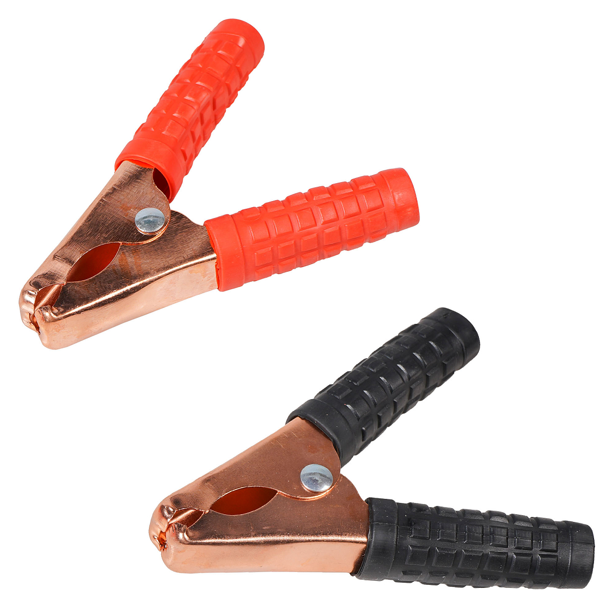 Зажимы (крокодилы) для пусковых проводов S (10 шт.) (150А, 10х9см)