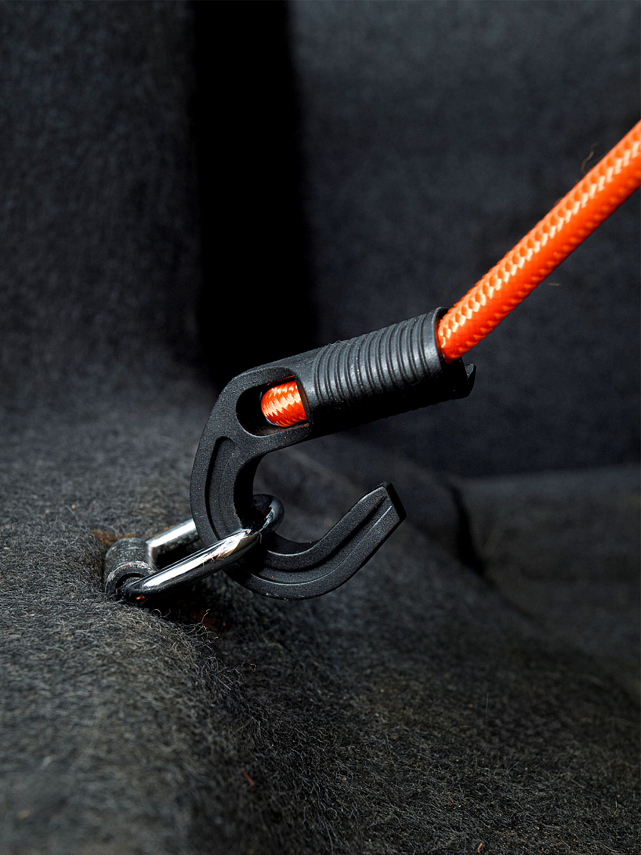 Резинки-стяжки набор 2 шт. 80 см, D-8 мм (пластиковые крючки)