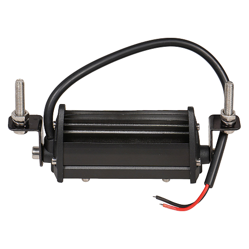 Фара (балка) светодиодная однорядная, 3LED, дальний свет, 4.5Вт, 108x30x47мм, 12/24В