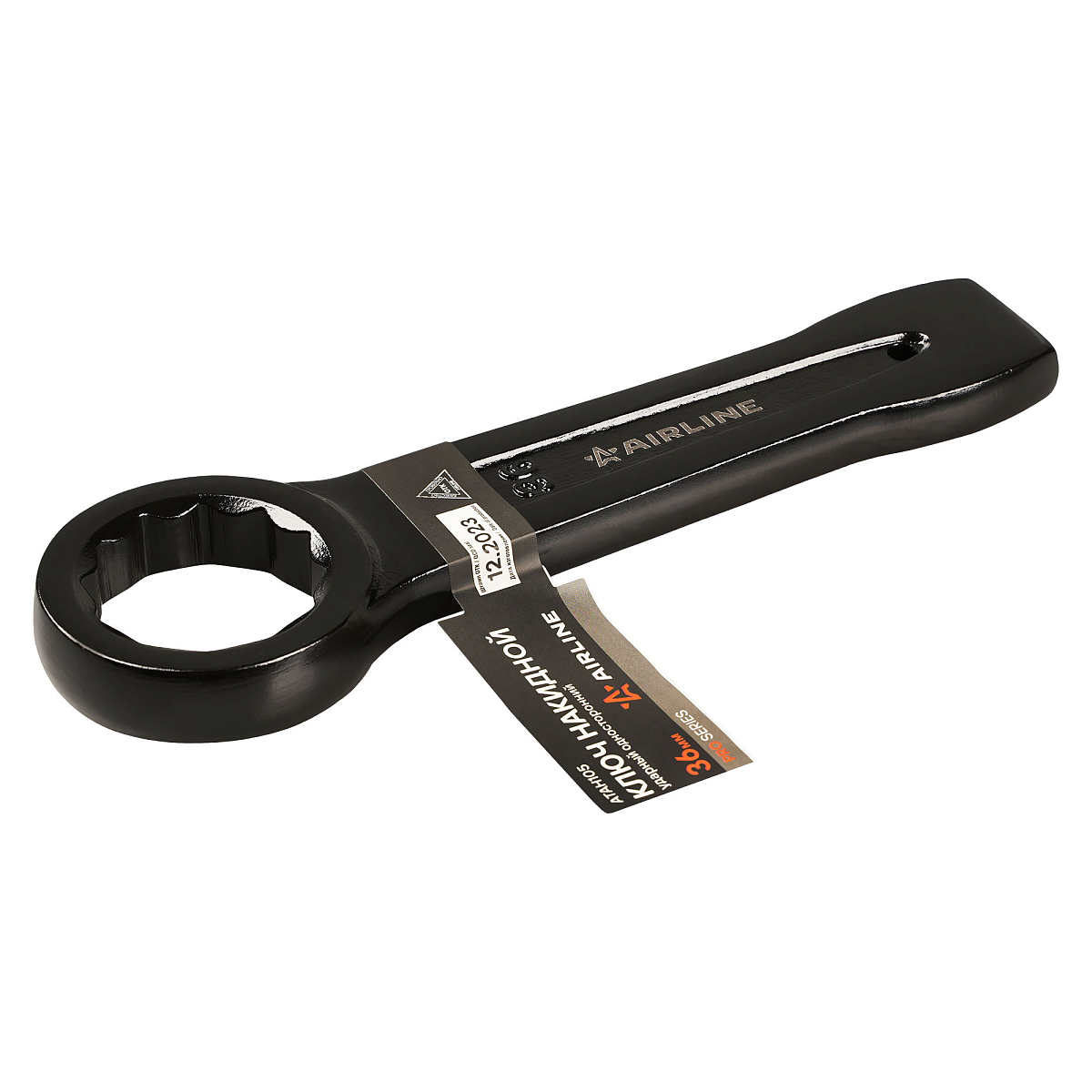 Ключ ударный накидной односторонний 36мм, L=195-210мм