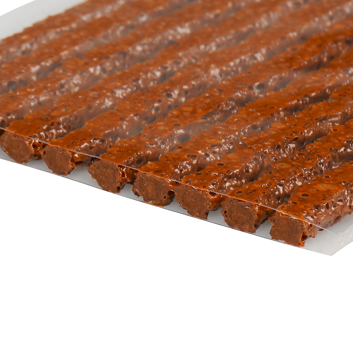 Жгуты для ремонта б/к шин, 3.5*100мм, 50 шт, коричневые, ПВХ подложка, в коробке