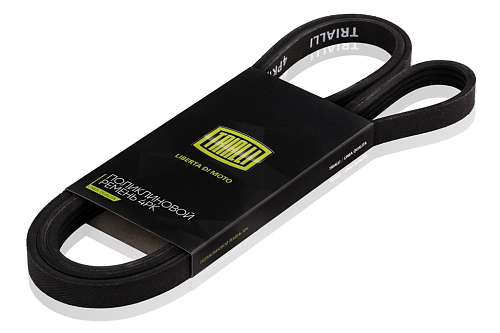 Ремень приводной для автомобилей Renault Kangoo (97-)/Clio II (98-)/Twingo (96-) 1.2i (4PK1538)