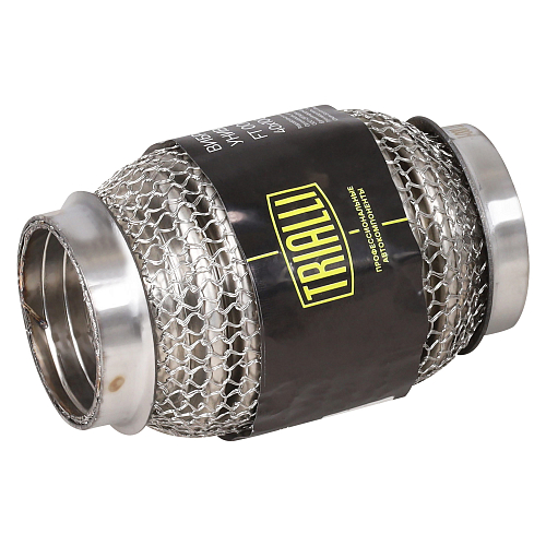 Виброкомпенсатор выхлопной трубы (Гофра) 40x100 Hydra/Wire Mesh (нержавеющая сталь)