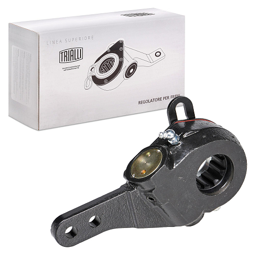 Рычаг тормоза регулировочный автоматический (трещотка) для автомобилей МАЗ 103 / 104 / 105 / 107 / 152 / 6430 / ПАЗ передний левый / правый (широкий шлиц)