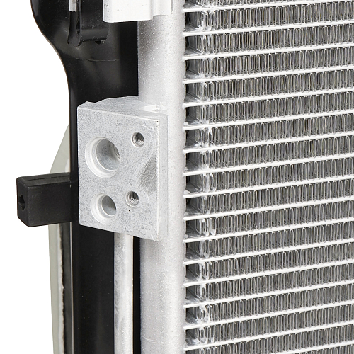 Блок охлаждения (радиатор+конденсор+вентилятор) для автомобилей Solaris (17-)/Rio (17-) MT