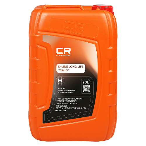 Масло трансмиссионное для МКПП CARVILLE RACING D-LINE LONG LIFE 75W-80 20L