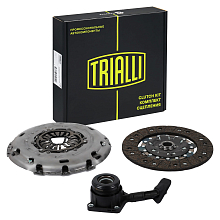 Комплект сцепления для автомобилей Ford Mondeo IV (07-)/Kuga (08-) 2.0TDI с компенсацией износа в сборе с гидравлической муфтой для двигателей с двухмассовым маховиком