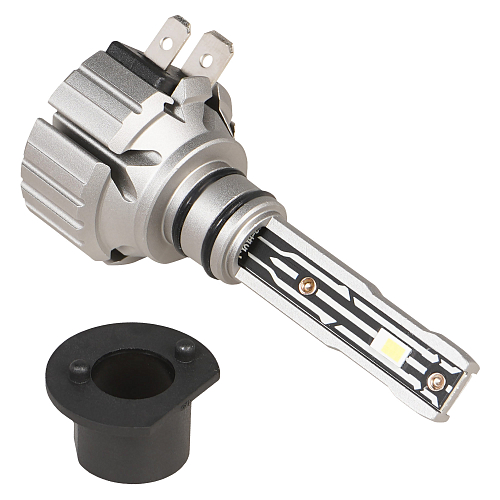 Лампa светодиодная H1 STANDARD, 17Вт, 4000Лм (2000Лм x 2), 6000К (Белый), 12В, комплект 2 шт. МП-серия