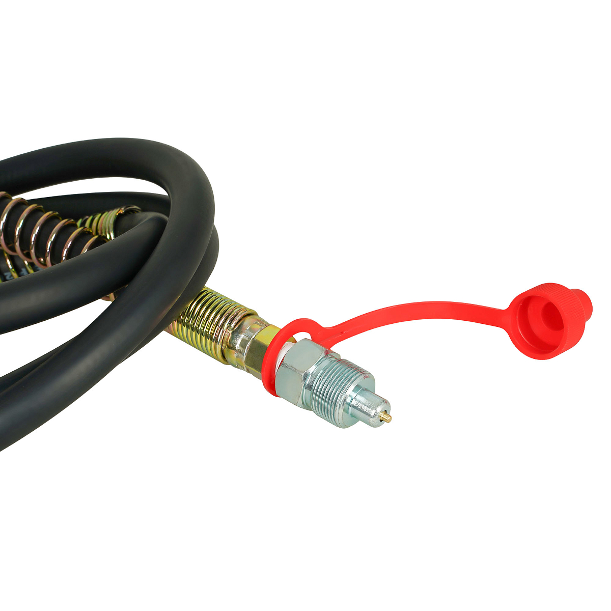 Насос пневмогидравлический 1.7л, ножной привод, шланг 1.5м