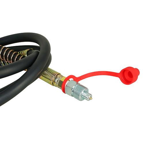 Насос пневмогидравлический 1.7л, ножной привод, шланг 1.5м