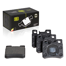 Колодки тормозные дисковые задние для автомобилей Mercedes E (W210) (95-) 62x58мм