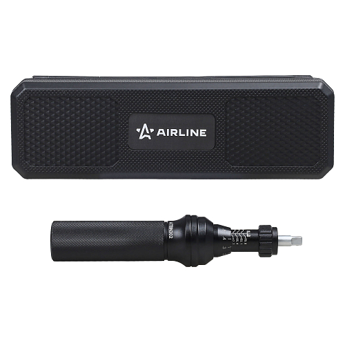 Отвертка динамометрическая 1/4" 2-8Нм, с битами 23 пр. (PH, HEX, TORX), кейс