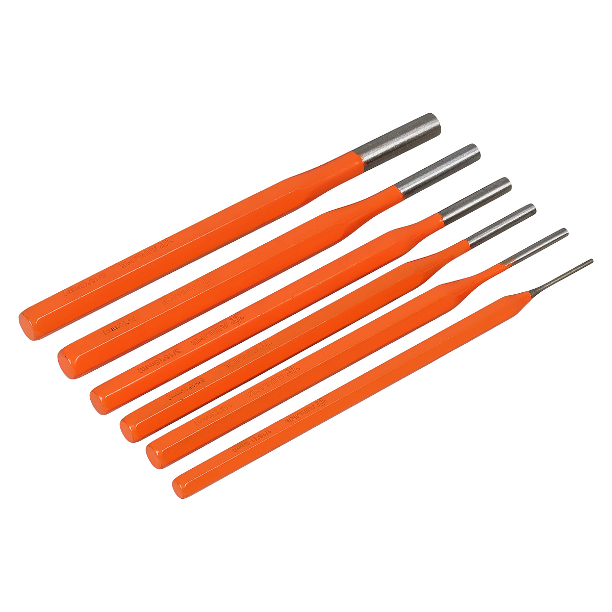 Набор выколоток 6 пр. 1.5-8мм, холдер