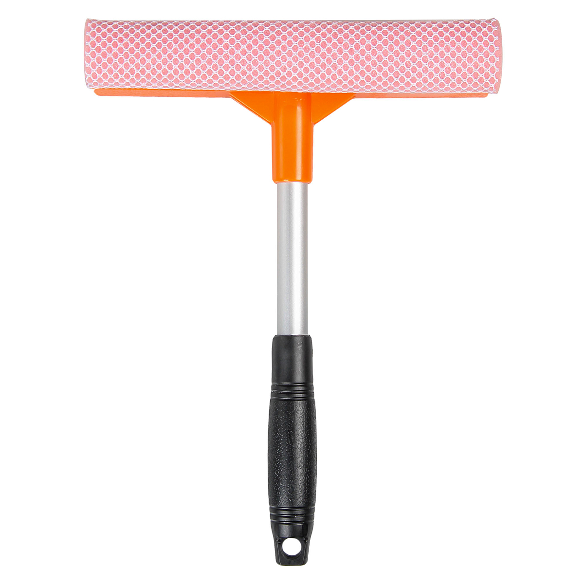 Щетка для мытья стекол с поролоном и водосгоном компактная (30 см)