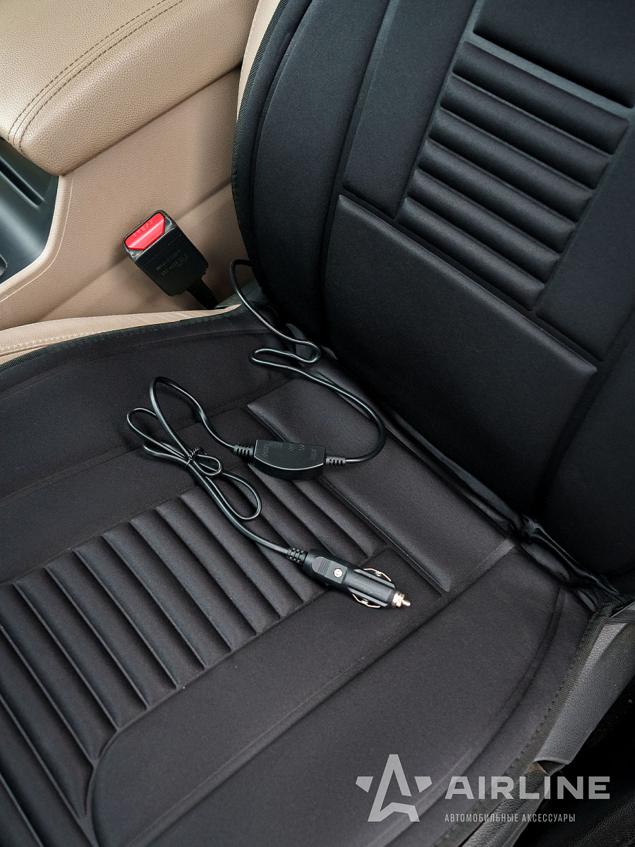 Накидка с подогревом 12 В, 35/45 Вт, черная