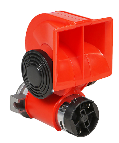 Сигнал звуковой пневматический 111/94мм 600Гц 118дБ 12В LOW/HIGH, с компрессором