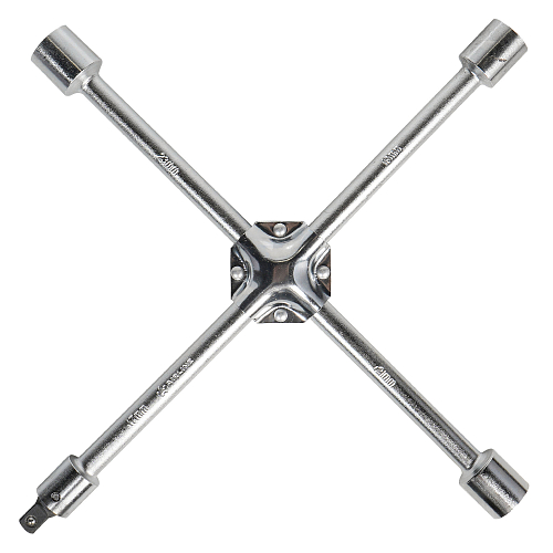 Ключ баллонный крестовой усиленный (17*19*21*23*1/2) 400мм PRO