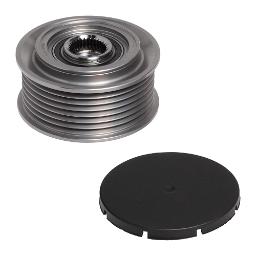 Шкив с обгонной муфтой генератора для автомобилей Hyundai H1 (93-)/Kia Sorento (02-) 2.5D