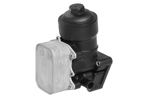 Радиатор масляный в сборе (теплообменник) для автомобилей Tiguan (08-)/Transporter (10-) 1.6D/2.0D