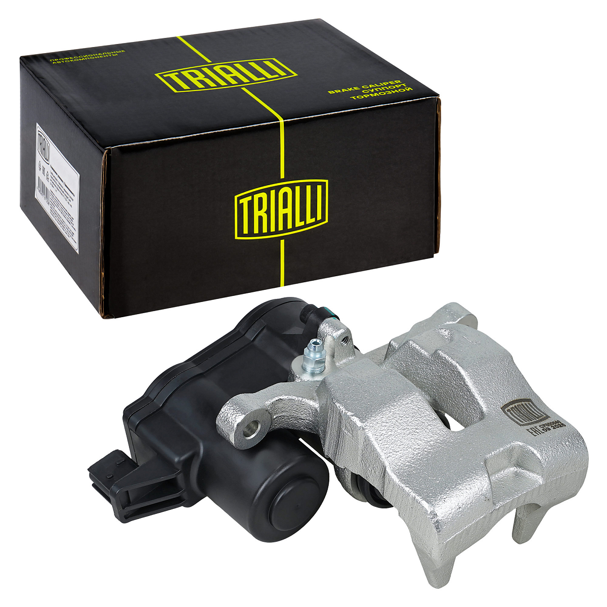 Суппорт тормозной для автомобилей Geely Monjaro (21-) задний левый d=38мм (автомобиль с электродвигателем стояночного тормоза)