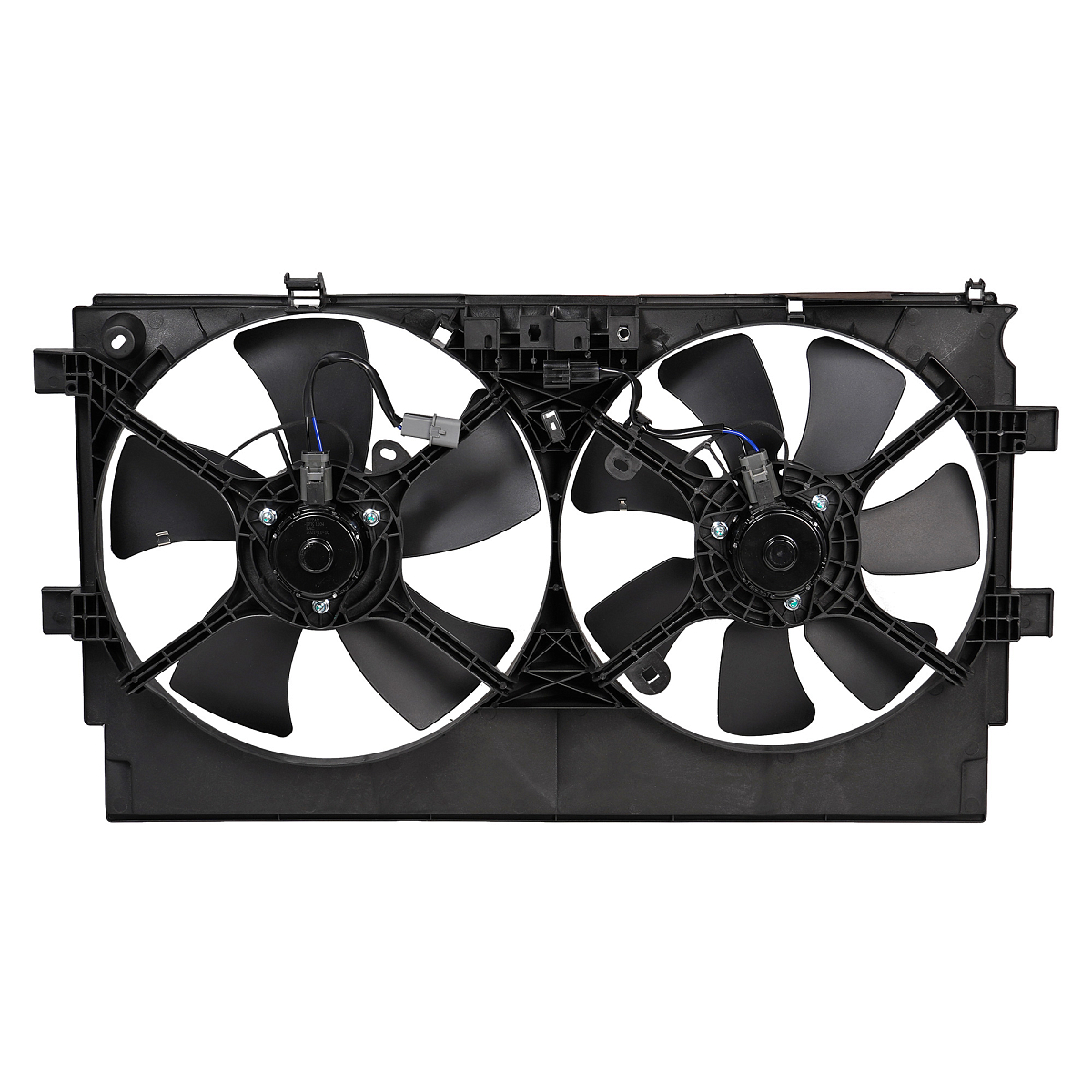 Электровентилятор охлаждения для автомобилей Mitsubishi Lancer X (07-)/Outlander XL (06-)/ASX (10-) (с кожухом)