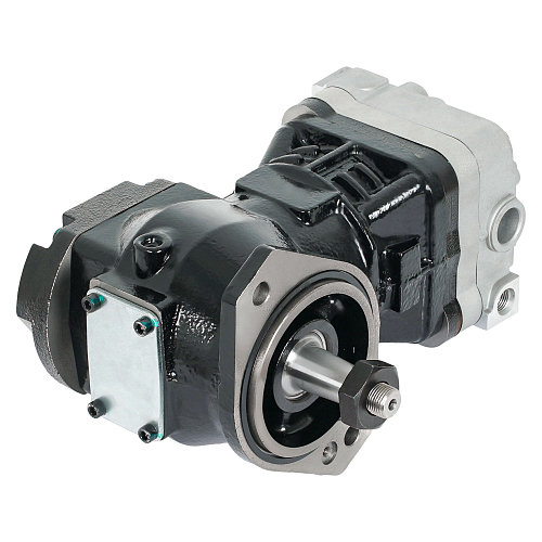 Компрессор воздушный для автомобилей КАМАЗ 65115, 65116, 65117 c дв. Cummins 6ISBe Eвро-4 (1 цилинд) (аналог LK8926)