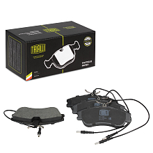 Колодки тормозные дисковые передние для автомобилей Peugeot Partner (96-) / Citroen Berlingo (96-) с четырьмя датчиками