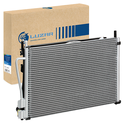 Блок охлаждения (радиатор+конденсор+вентилятор) для автомобилей Fiesta (01-) M/A