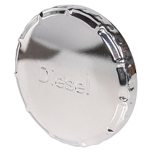 Крышка бензобака 80мм универсальная, полуоборотная, металлическая для а/м Камаз/DAF/Iveco/MAN/Volvo