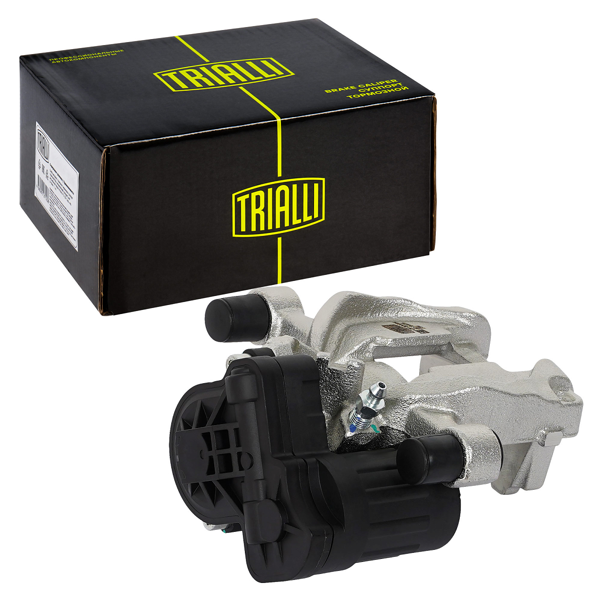 Суппорт тормозной для автомобилей Skoda Karoq (17-)/VW Golf VII (12-) задний правый d=38мм (автомобиль с электродвигателем стояночного тормоза)