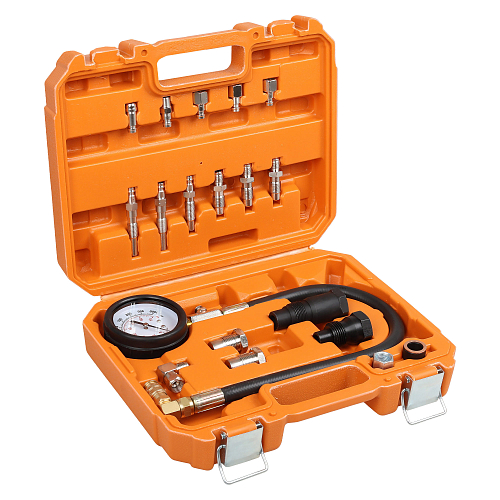 Компрессометр для дизельных двигателей PRO, набор 19пр., кейс