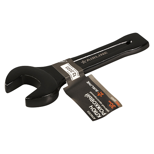 Ключ рожковый ударный односторонний 30мм, L=185-200мм