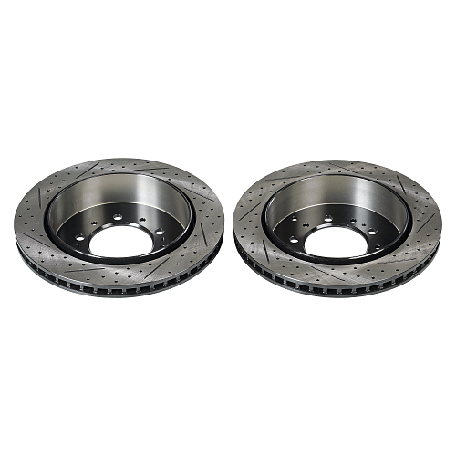 Комплект тормозов для автомобилей Toyota Land Cruiser 200 (15-) задний (R18) (суппорт+диск+колодка+шланг)