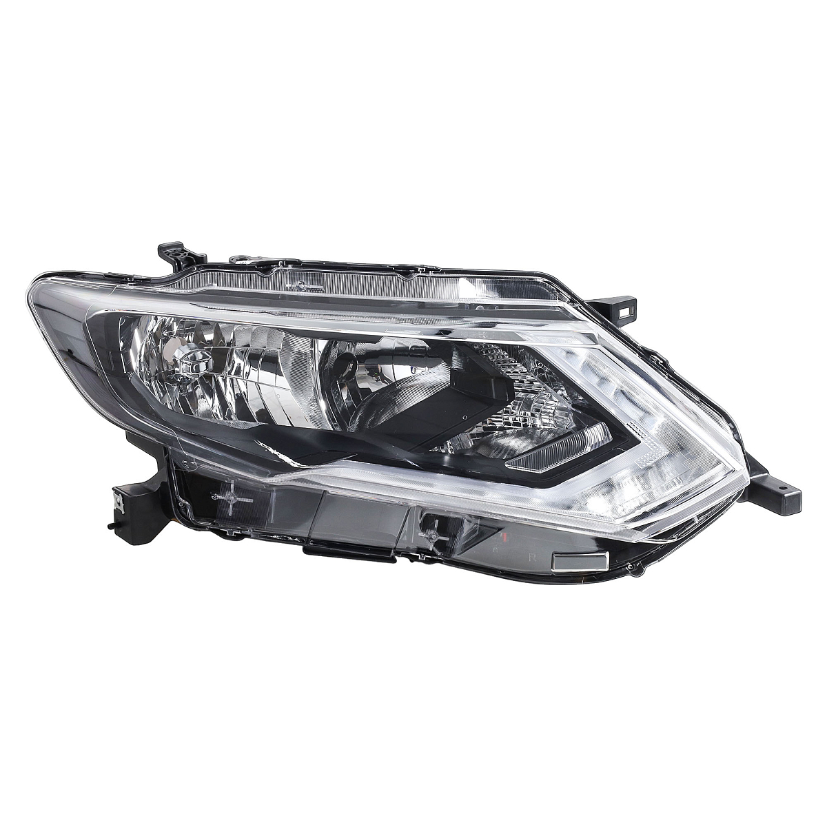 Фара для автомобилей Nissan X-Trail T32 (13-) рестайлинг, галоген/светодиодная, с ДХО, электрический корректор, правая