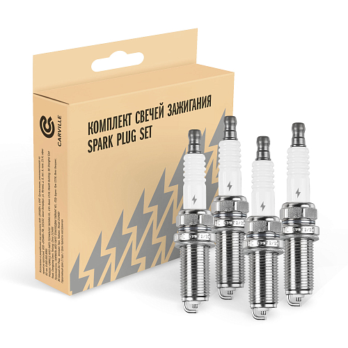 Комплект свечей зажигания для автомобилей Peugeot 407 (04-)/406 (99-) 1.8i/2.0i (4шт)